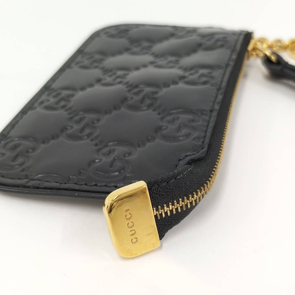 Gucci Coin Purse Leather Black — view 5