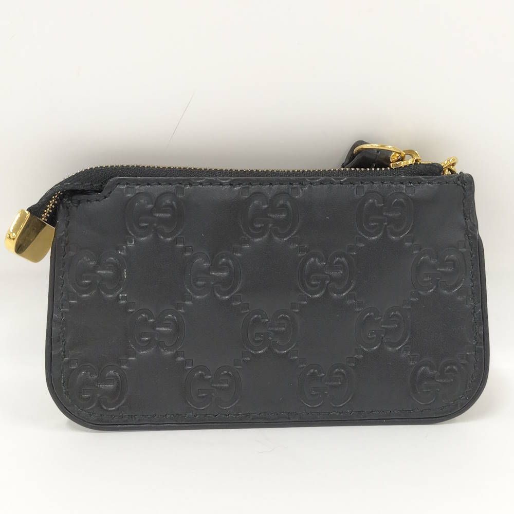 Gucci Coin Purse Leather Black — view 2