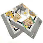 Hermes Large Scarf Carre 90 the Original New Orleans Creole Jazz Silk — view 4