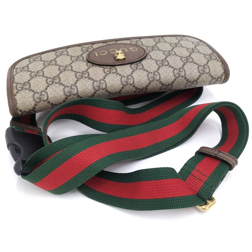 Gucci Neo Vintage Belt Bag GG Supreme Leather Brown — view 6