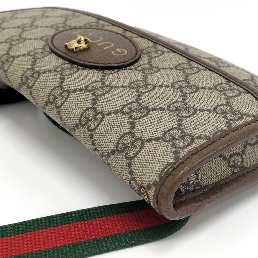 Gucci Neo Vintage Belt Bag GG Supreme Leather Brown — view 3