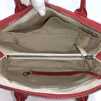 Chanel Quilted 31 2-Way Handbag Cambon Leather Red — view 7