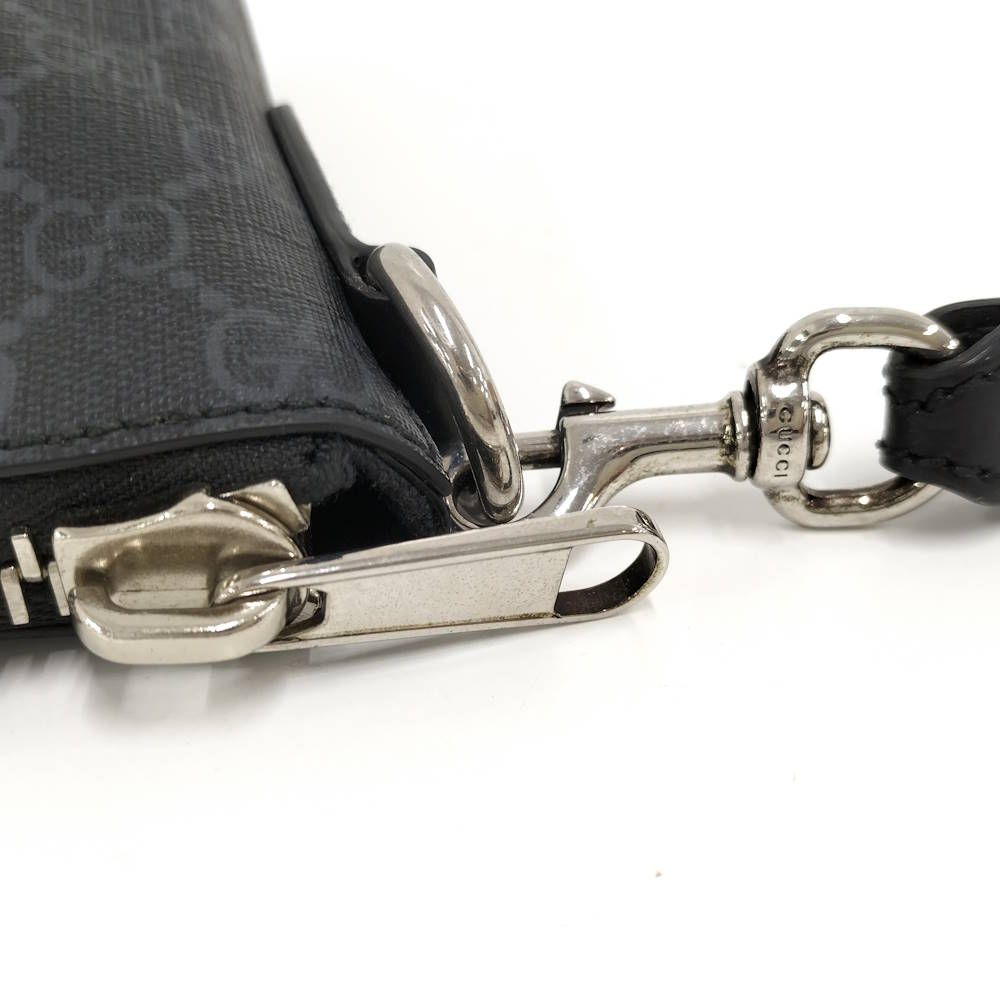 Gucci Sherry Clutch Leather Black — view 7