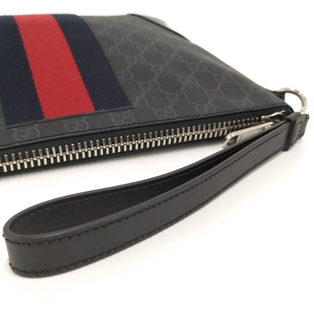 Gucci Sherry Clutch Leather Black — view 6