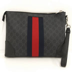 Gucci Sherry Clutch Leather Black — view 2