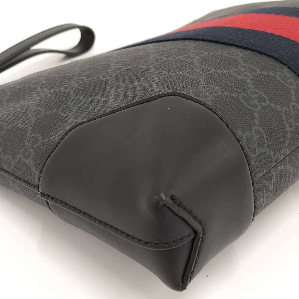 Gucci Sherry Clutch Leather Black — view 4