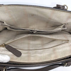 Gucci 2-Way Bag Leather Brown — view 7