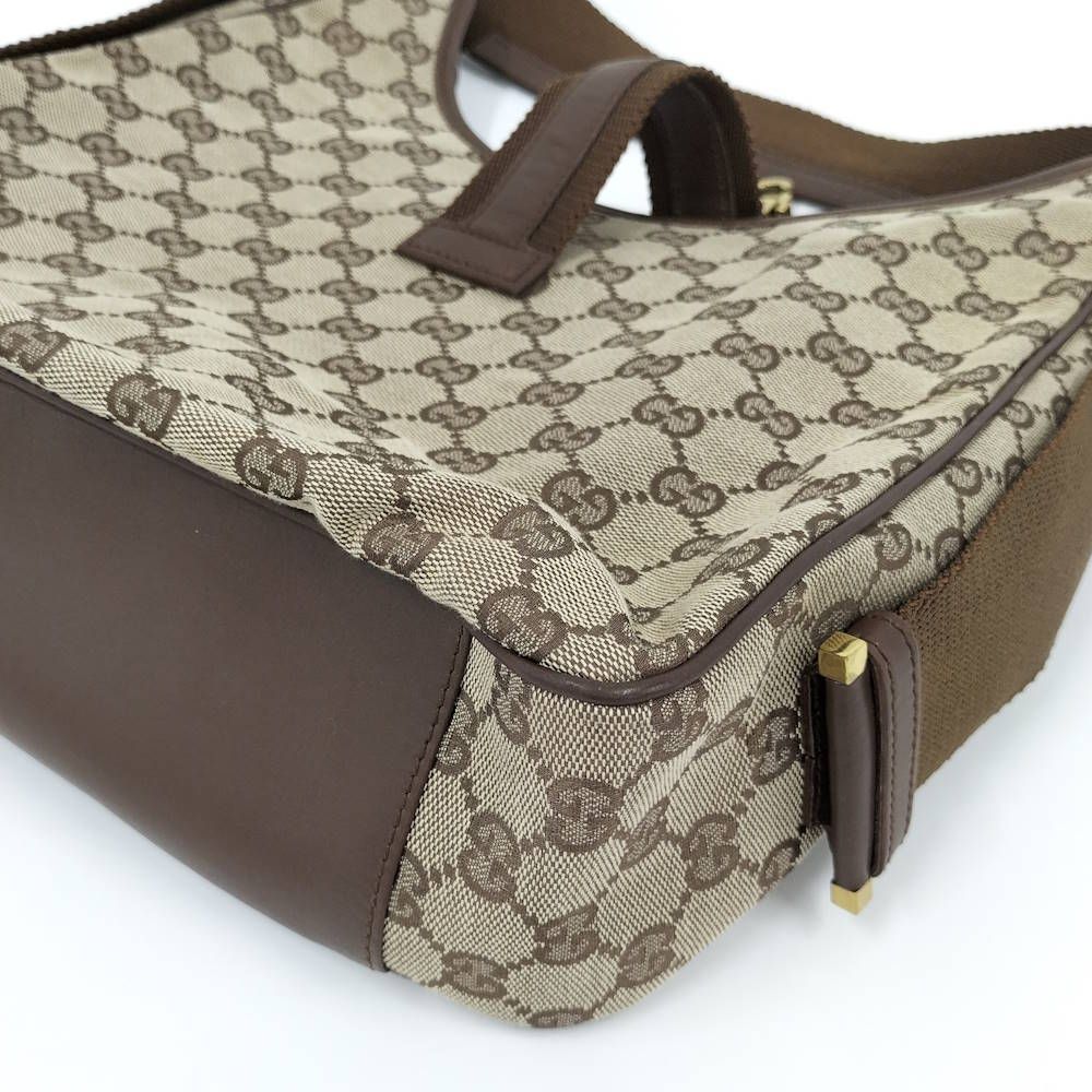 Gucci Jackie Bag GG Canvas Beige Brown — view 8