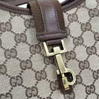 Gucci Jackie Bag GG Canvas Beige Brown — view 6