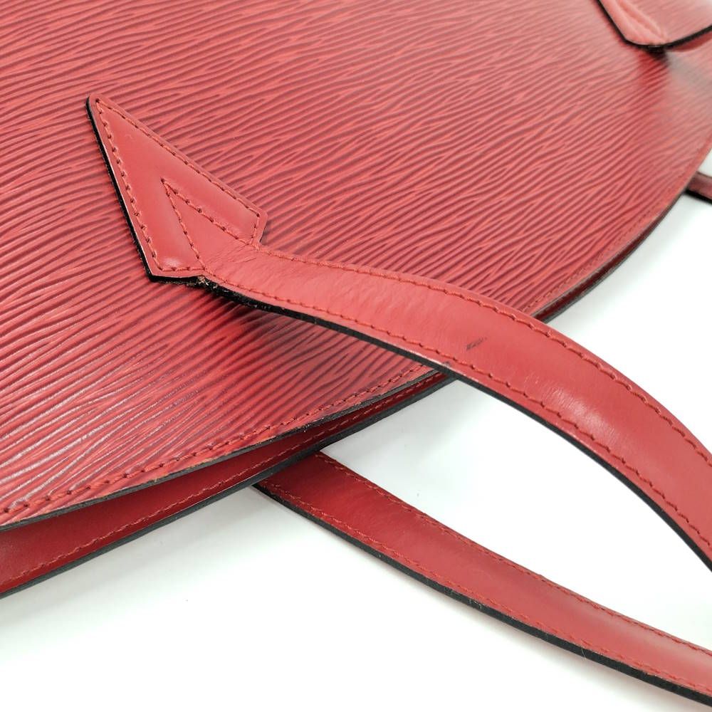 Louis Vuitton Saint Jacques Epi Castilian Red — view 5