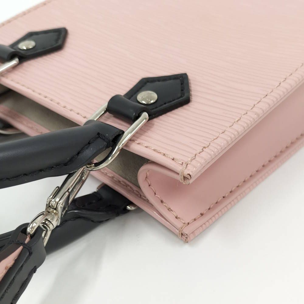 Louis Vuitton Sac Plat 2-Way Hand Bag Epi Rose Ballerine — view 6