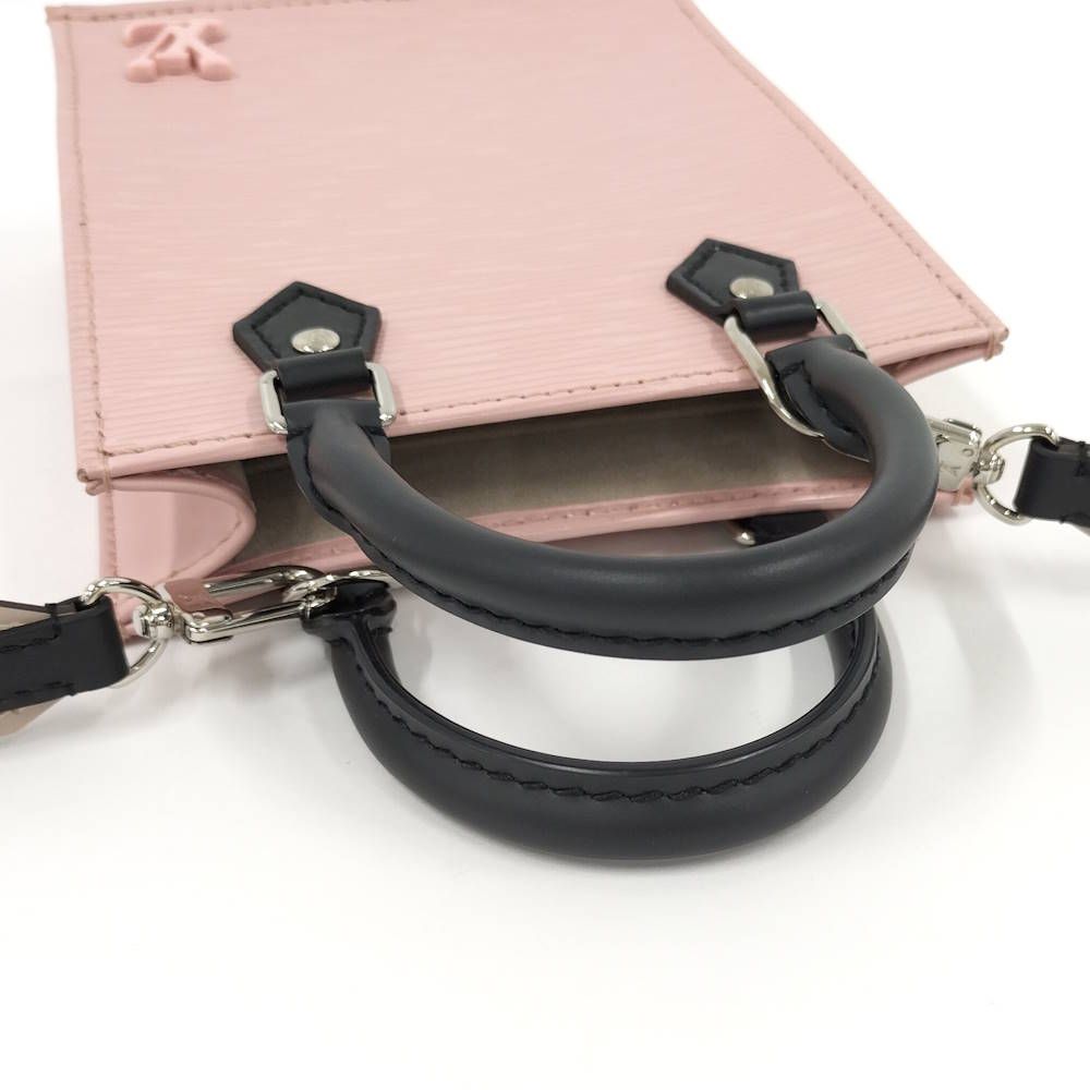 Louis Vuitton Sac Plat 2-Way Hand Bag Epi Rose Ballerine — view 4