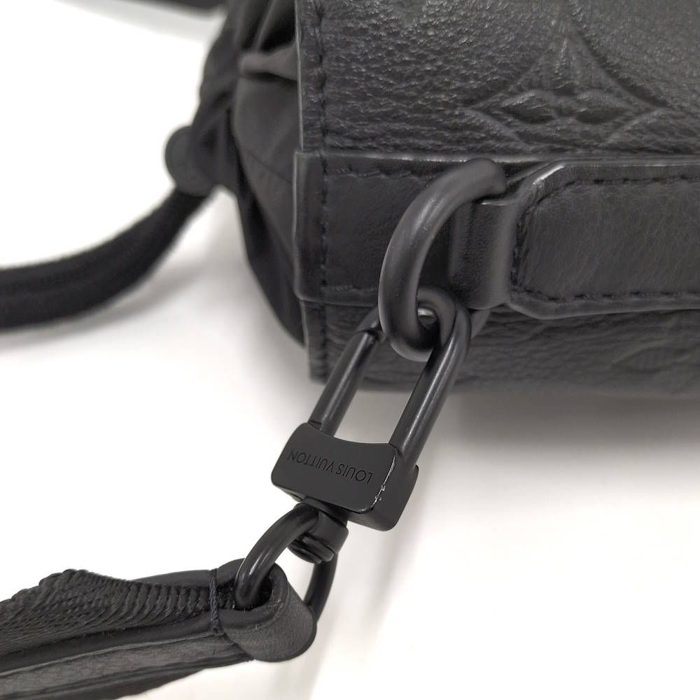 Louis Vuitton Noe Sling Monogram Shadow Noir Bucket Bag — view 5