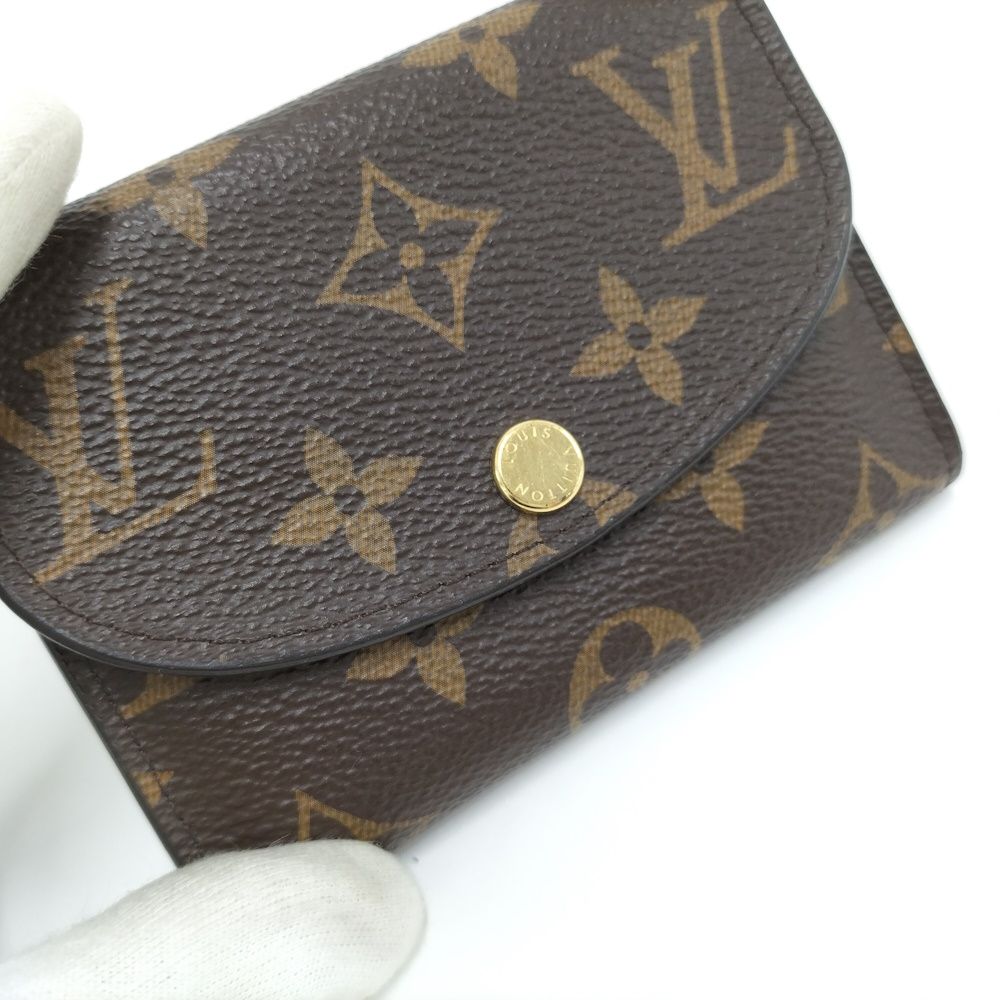 Louis Vuitton Porte Monnaie Rosalie Coin Purse Monogram Fuchsia — view 7