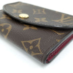 Louis Vuitton Porte Monnaie Rosalie Coin Purse Monogram Fuchsia — view 4