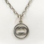 Gucci Double G Interlocking G Circle Pendant — view 2