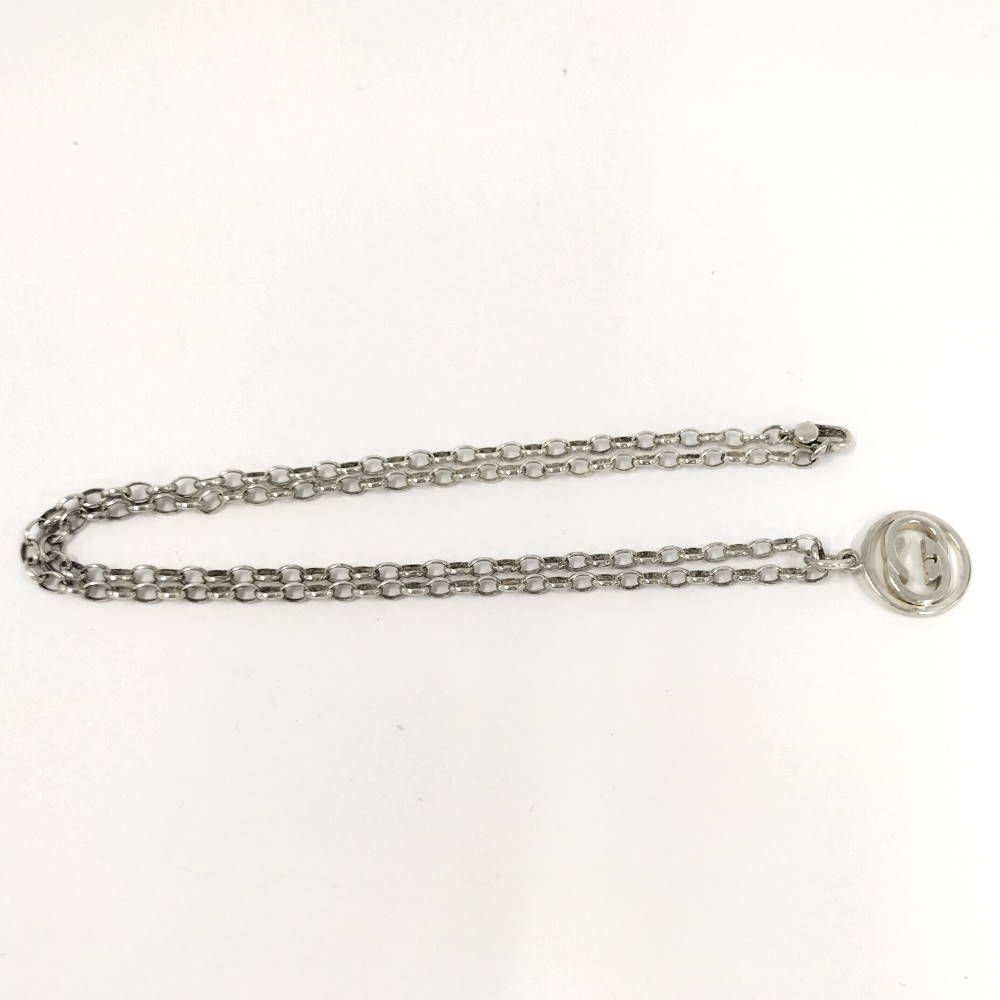 Gucci Double G Interlocking G Circle Pendant — view 3