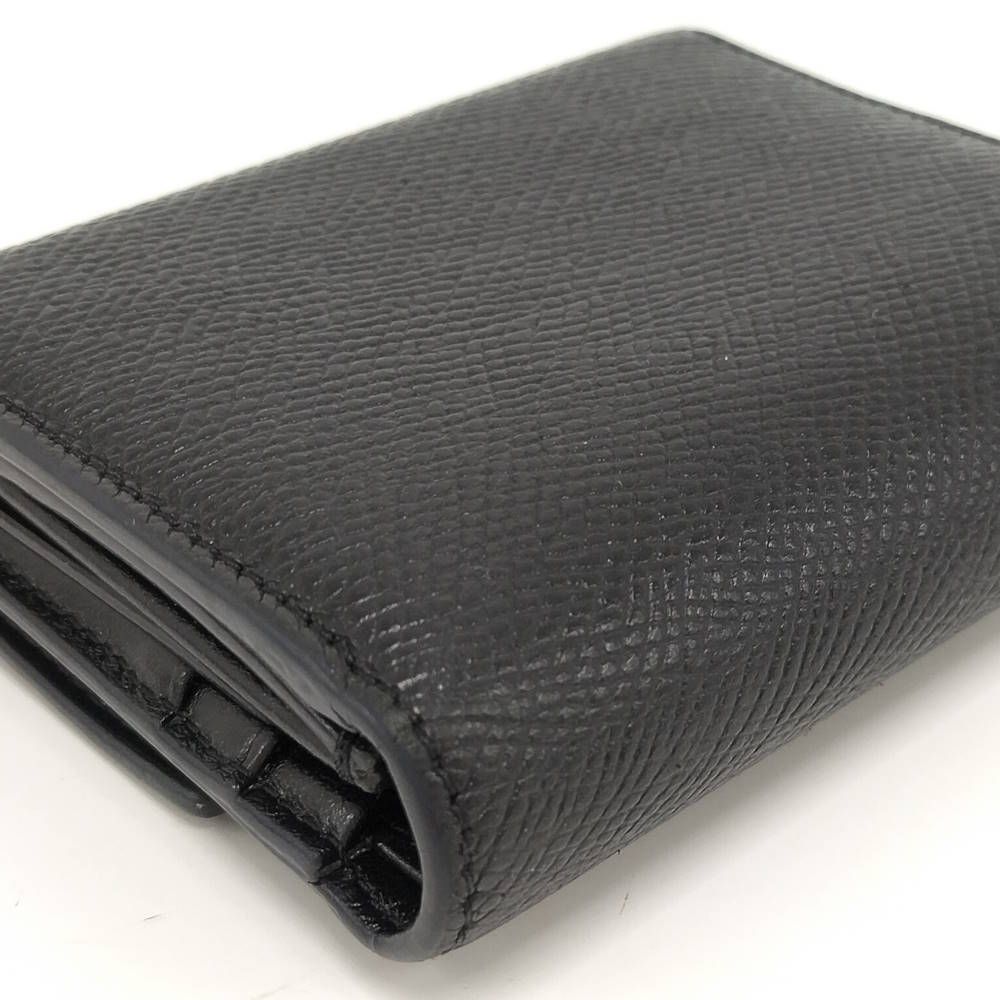 Celine Small Trifold Wallet Leather Black — view 5