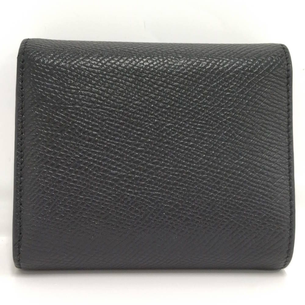 Celine Small Trifold Wallet Leather Black — view 3
