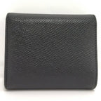 Celine Small Trifold Wallet Leather Black — view 3