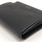 Celine Small Trifold Wallet Leather Black — view 4