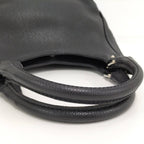 Chanel Shoulder Bag Fringe Leather Black — view 4