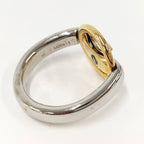 Louis Vuitton Bague My LV Heart Ring M Plated Silver Gold — view 8