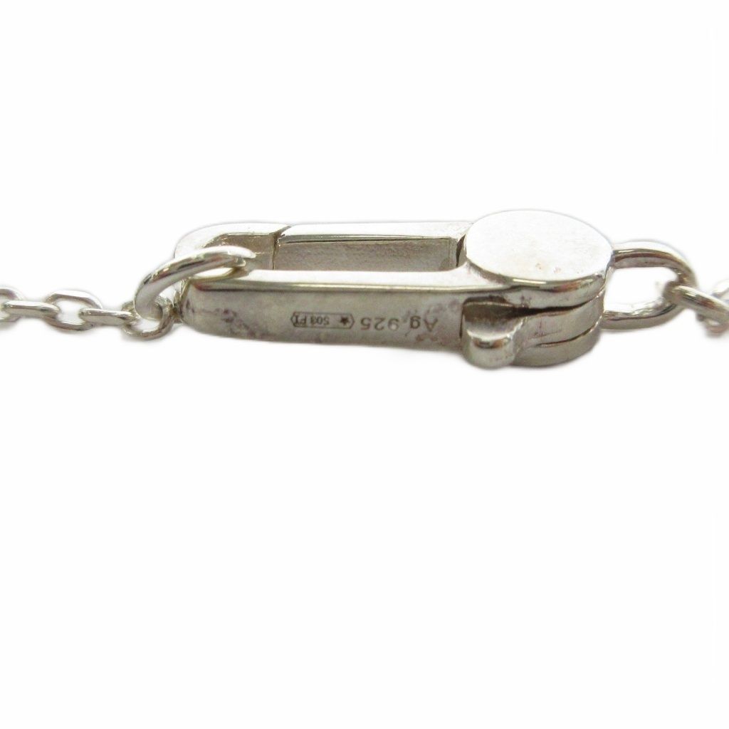 Gucci G Motif Cutout Cross Pendant Silver Colored — view 6