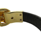Louis Vuitton Bracelet Fascin' Your LV Bangle Leather Brown Gold Colored — view 7