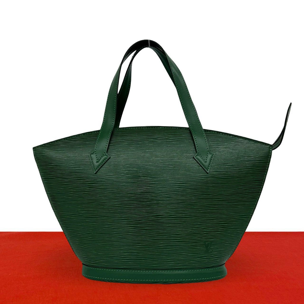 Louis Vuitton Vintage Saint Jacques Epi Leather Handbag Borneo Green