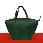 Louis Vuitton Vintage Saint Jacques Epi Leather Handbag Borneo Green