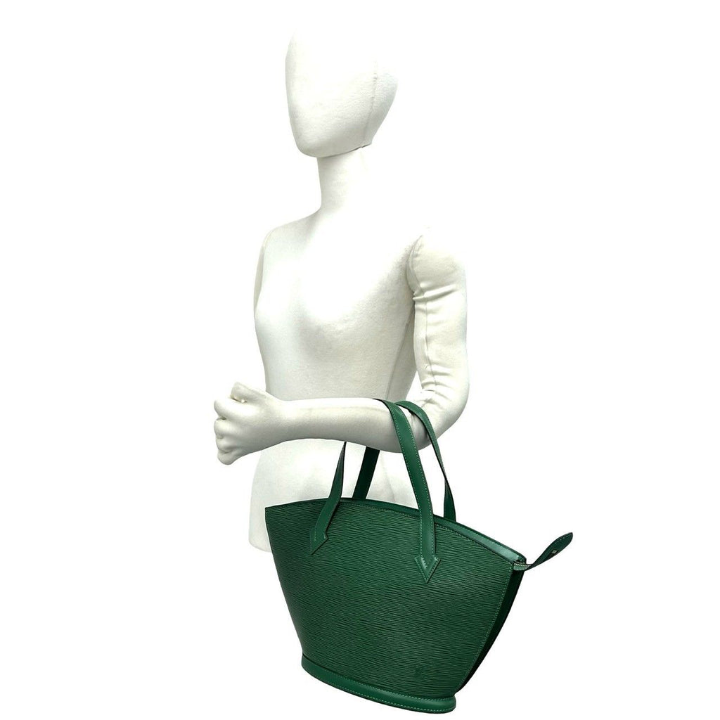 Louis Vuitton Vintage Saint Jacques Epi Leather Handbag Borneo Green — view 2