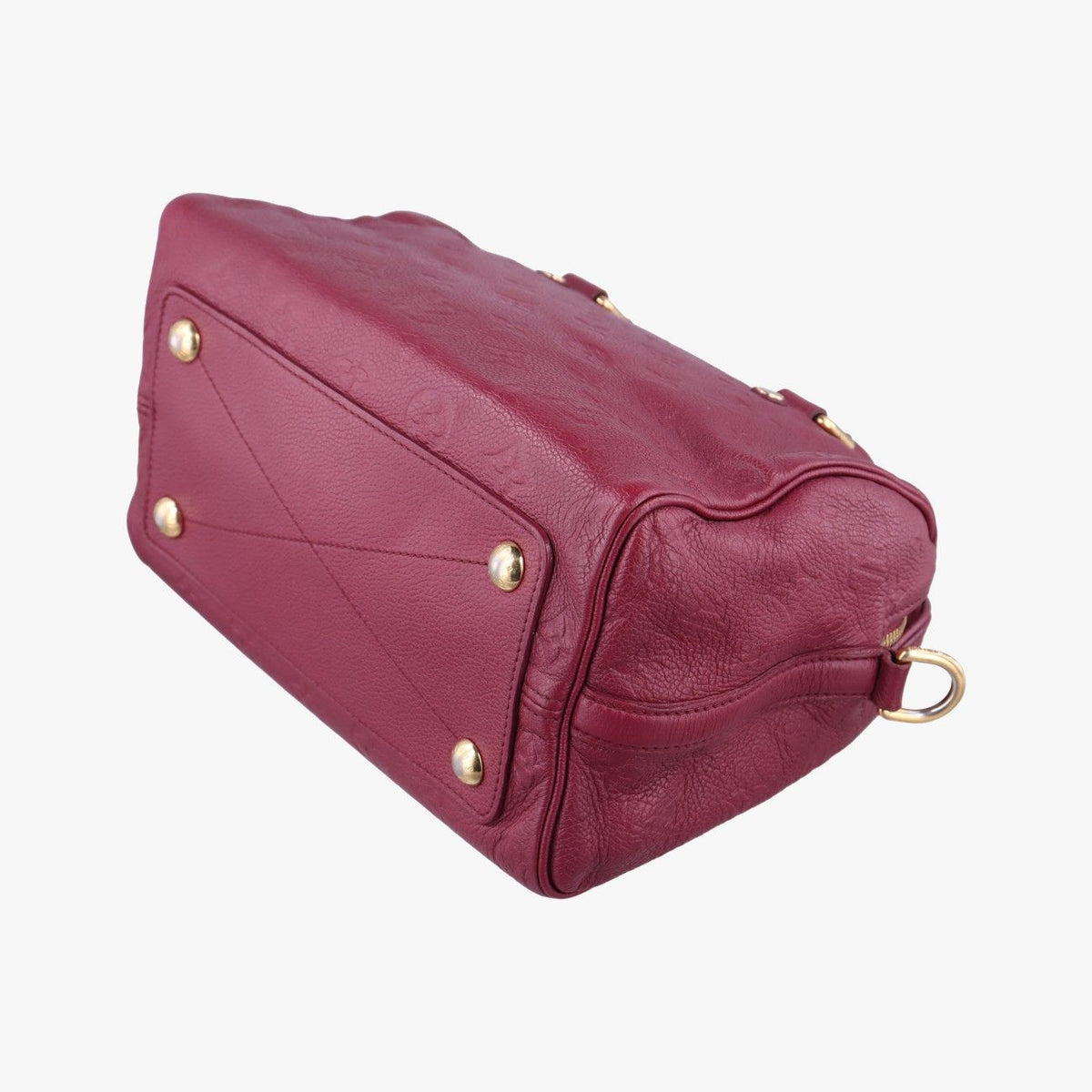 Louis Vuitton Speedy Bandouliere 25 Aurore Monogram Empreinte Handbag — view 6