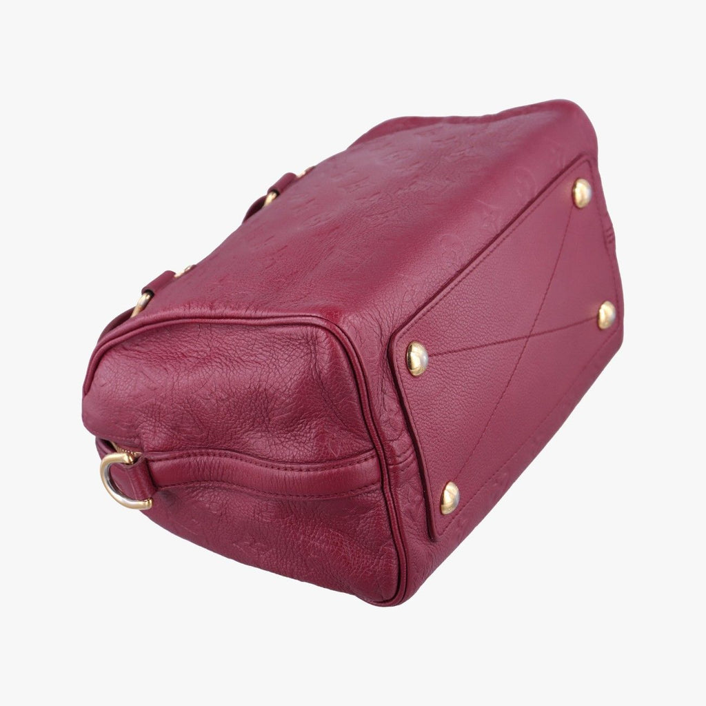 Louis Vuitton Speedy Bandouliere 25 Aurore Monogram Empreinte Handbag — view 5