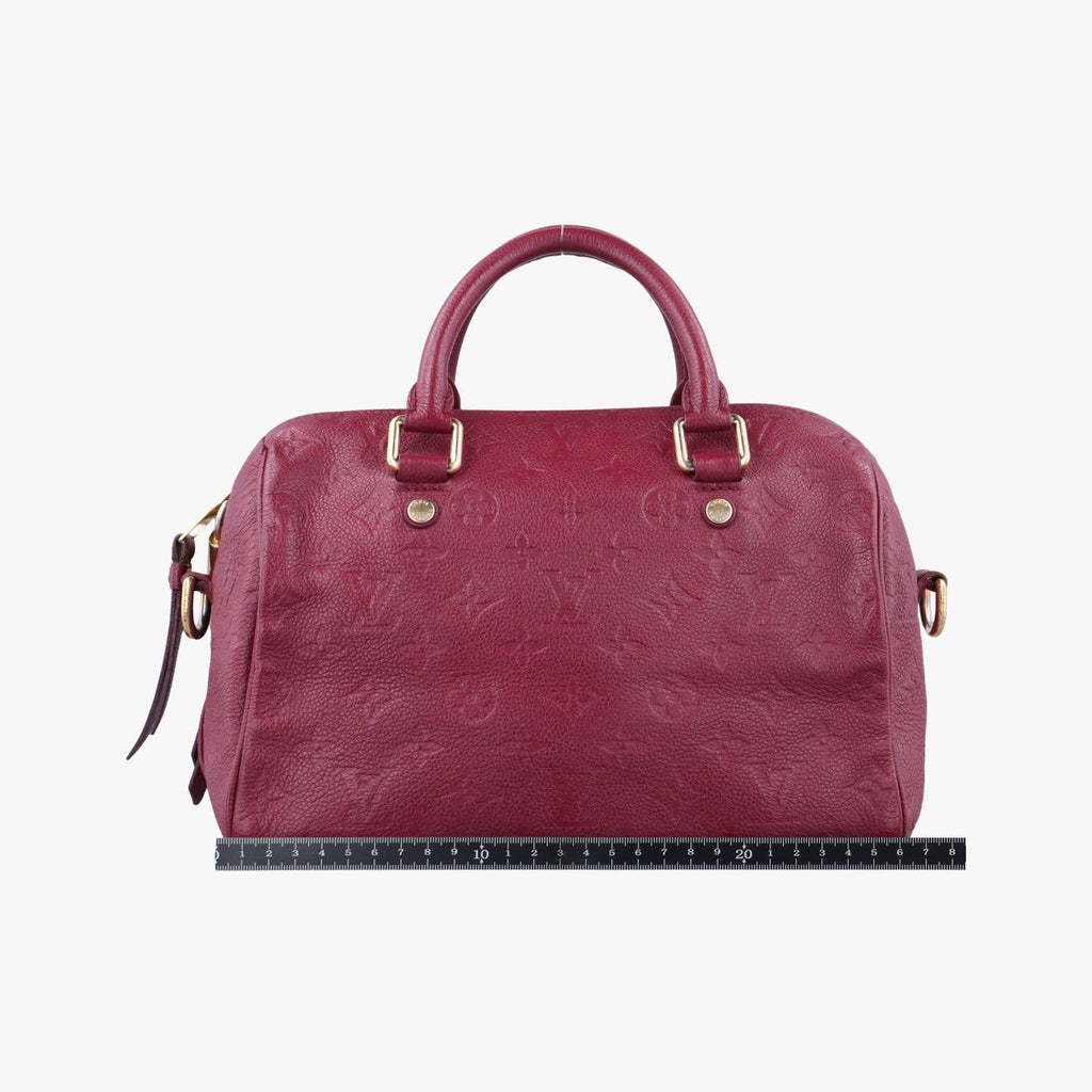 Louis Vuitton Speedy Bandouliere 25 Aurore Monogram Empreinte Handbag — view 2