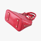 Louis Vuitton Alma BB Pomme D'amour Vernis Handbag — view 4
