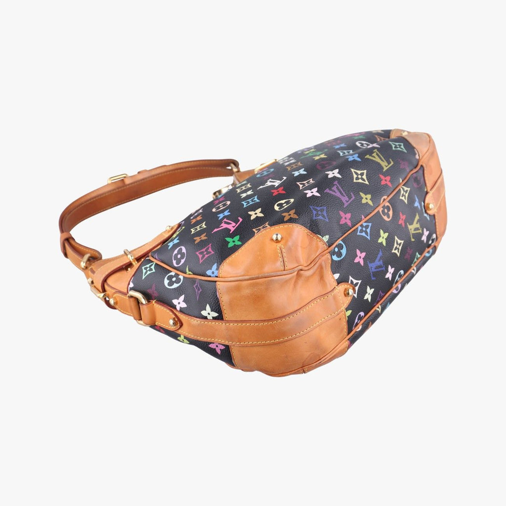 Louis Vuitton Greta Noir Monogram Multicolor — view 7