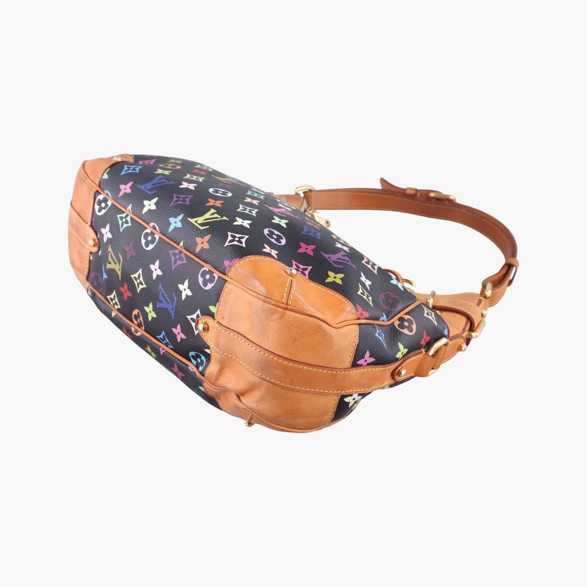 Louis Vuitton Greta Noir Monogram Multicolor — view 4
