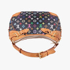 Louis Vuitton Greta Noir Monogram Multicolor — view 8