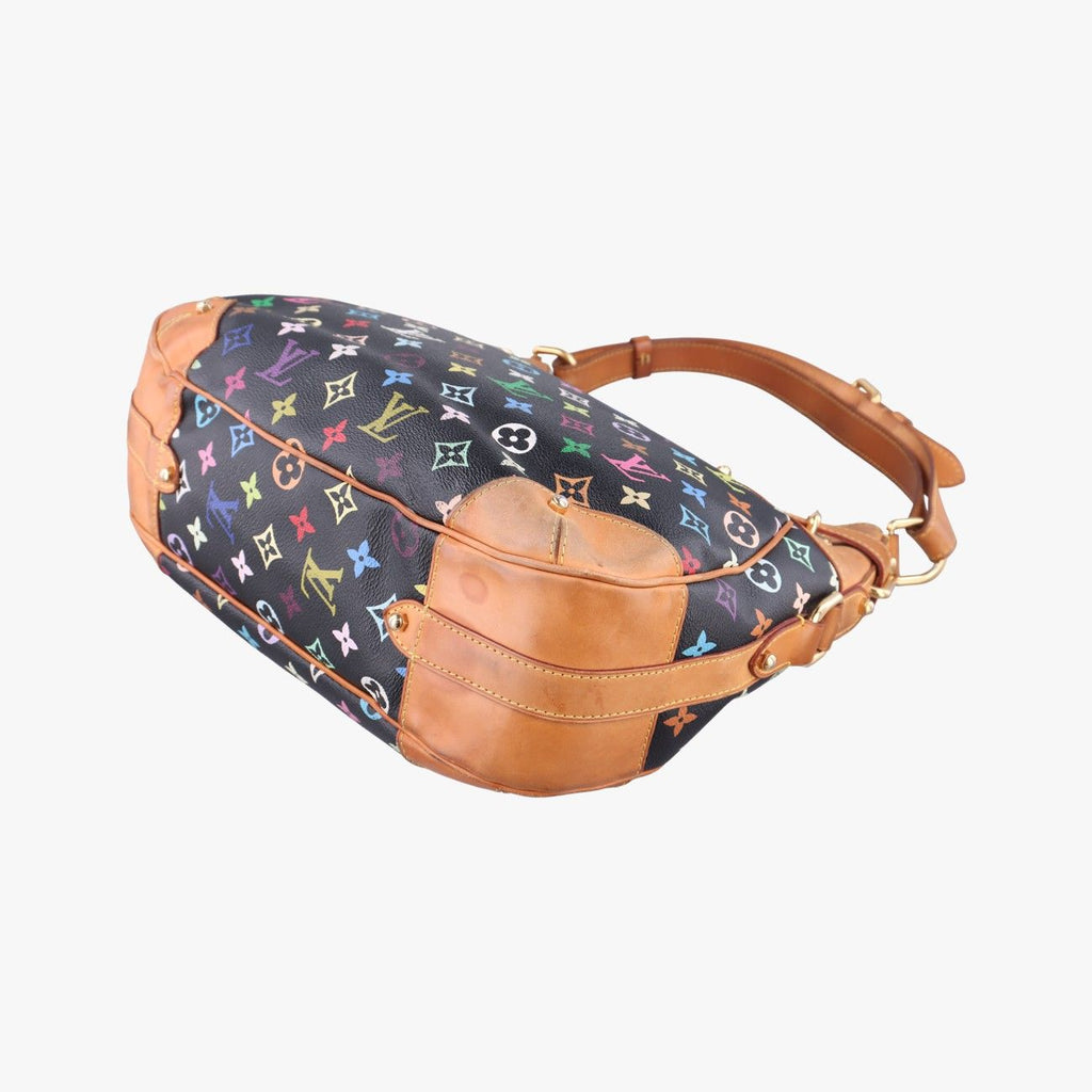 Louis Vuitton Greta Noir Monogram Multicolor — view 6