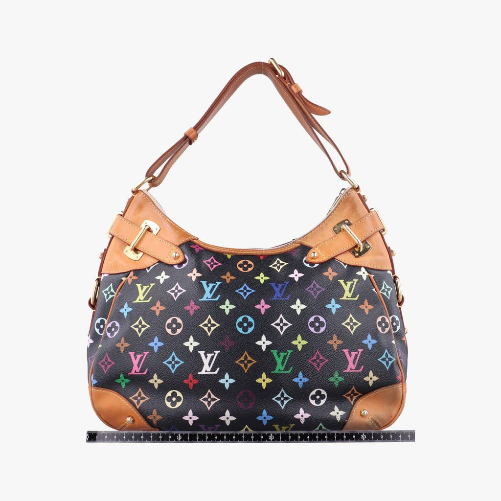 Louis Vuitton Greta Noir Monogram Multicolor — view 2