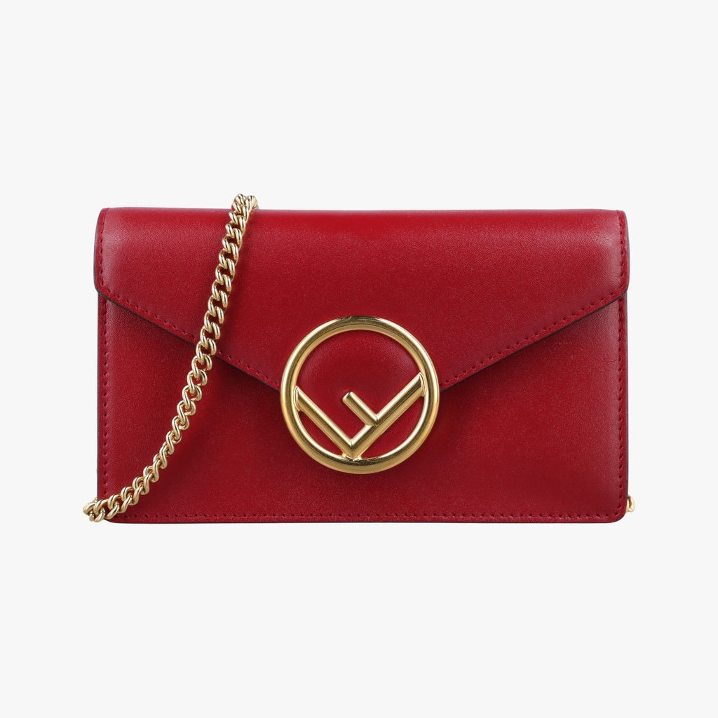 Fendi Is Red Leather
