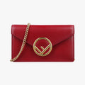 Fendi Is Red Leather