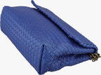 Bottega Veneta Intrecciato Olympia Blue Lambskin — view 4