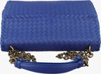 Bottega Veneta Intrecciato Olympia Blue Lambskin — view 8
