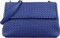 Bottega Veneta Intrecciato Olympia Blue Lambskin