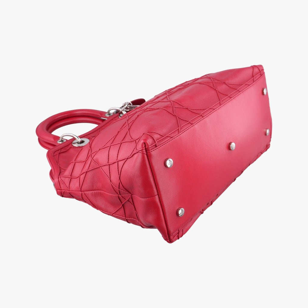 Dior Granville Red Lambskin — view 5