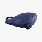 Dior Soft Lady Intrecciato Tote Bag Navy Lambskin — view 7