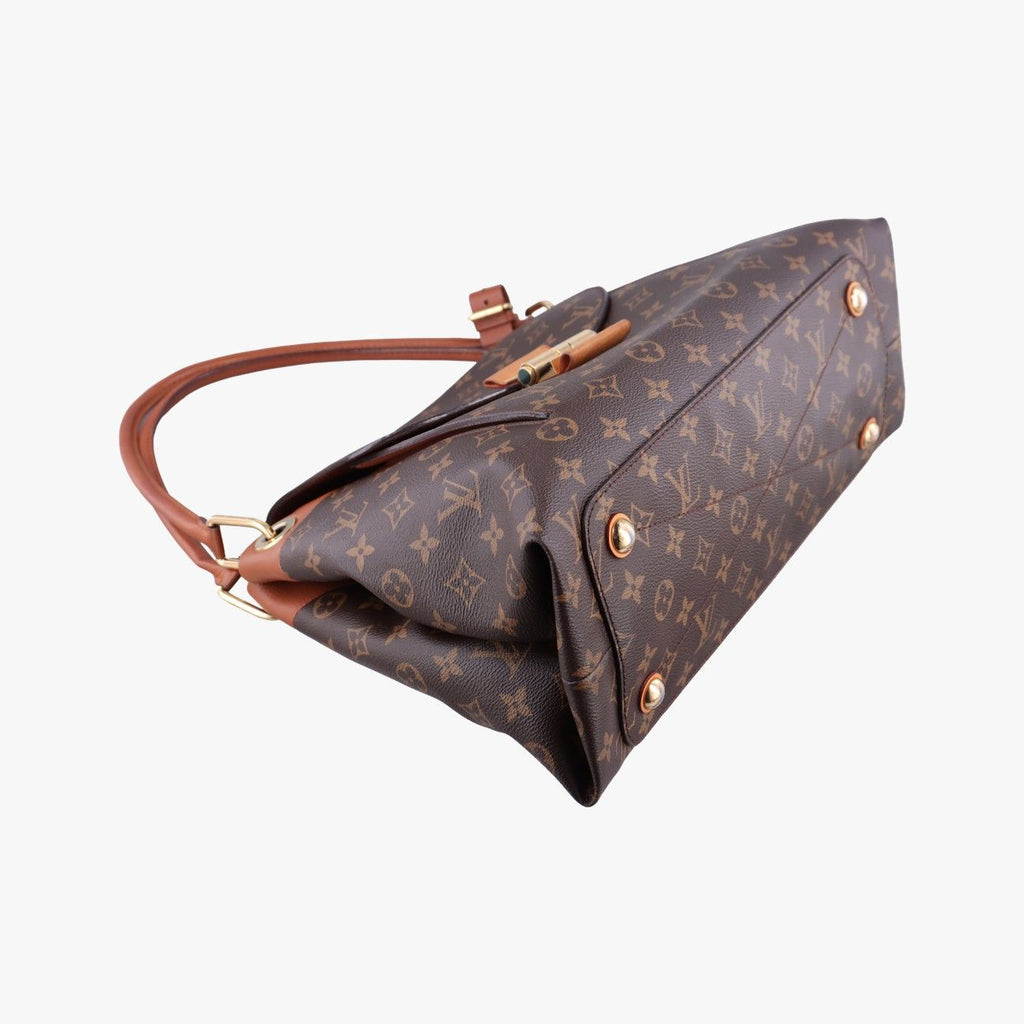 Louis Vuitton Olympe Monogram Brown Avane Canvas Calfskin — view 5