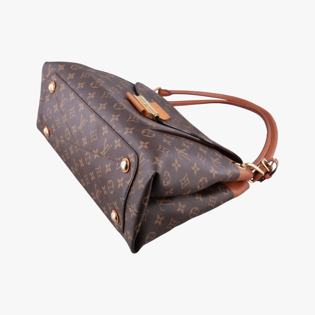 Louis Vuitton Olympe Monogram Brown Avane Canvas Calfskin — view 4